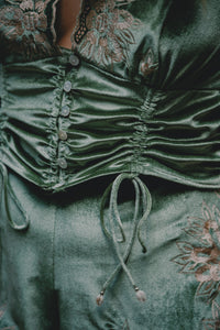 Hendrix Top -  Moss