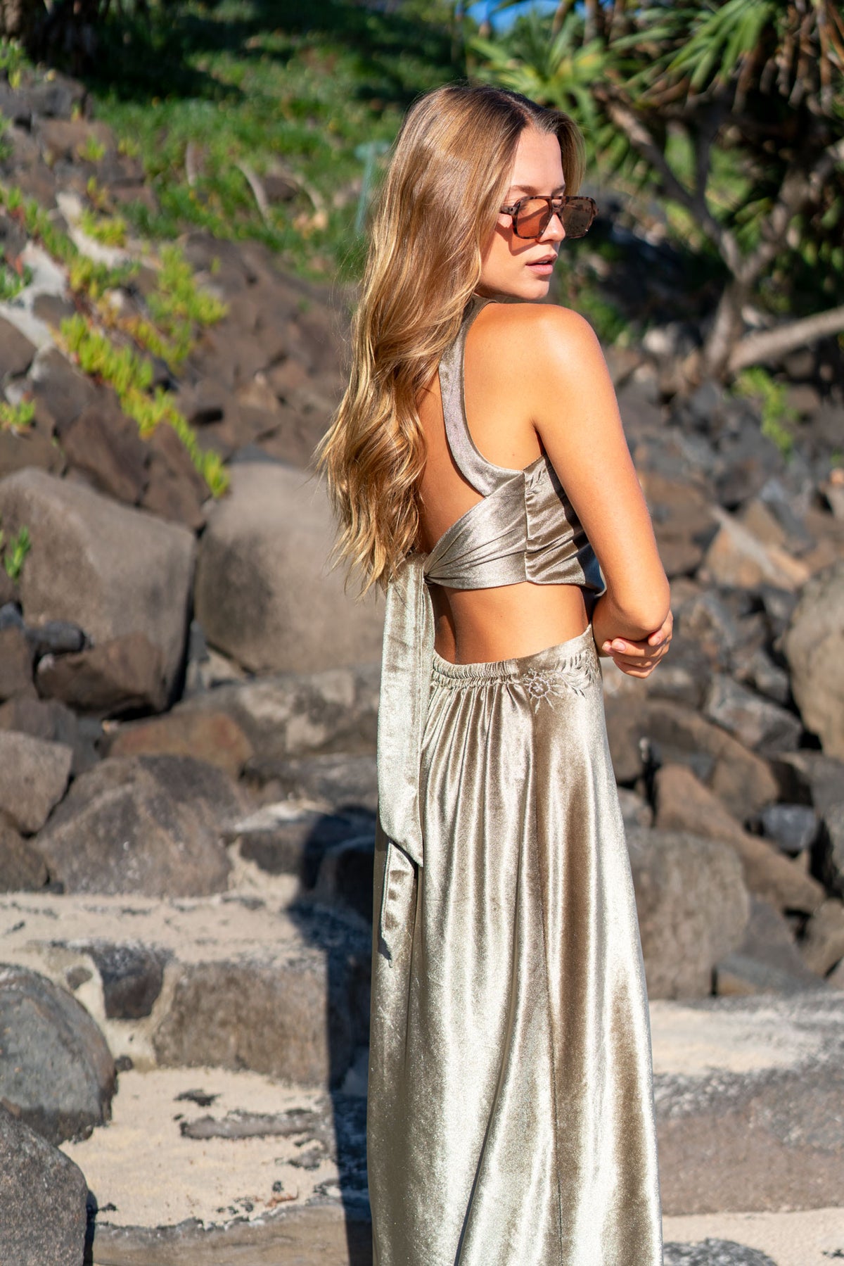 Darcy Maxi Skirt - Khaki