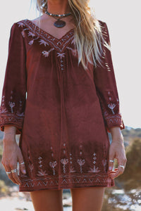 Hendrix Tunic - Rust