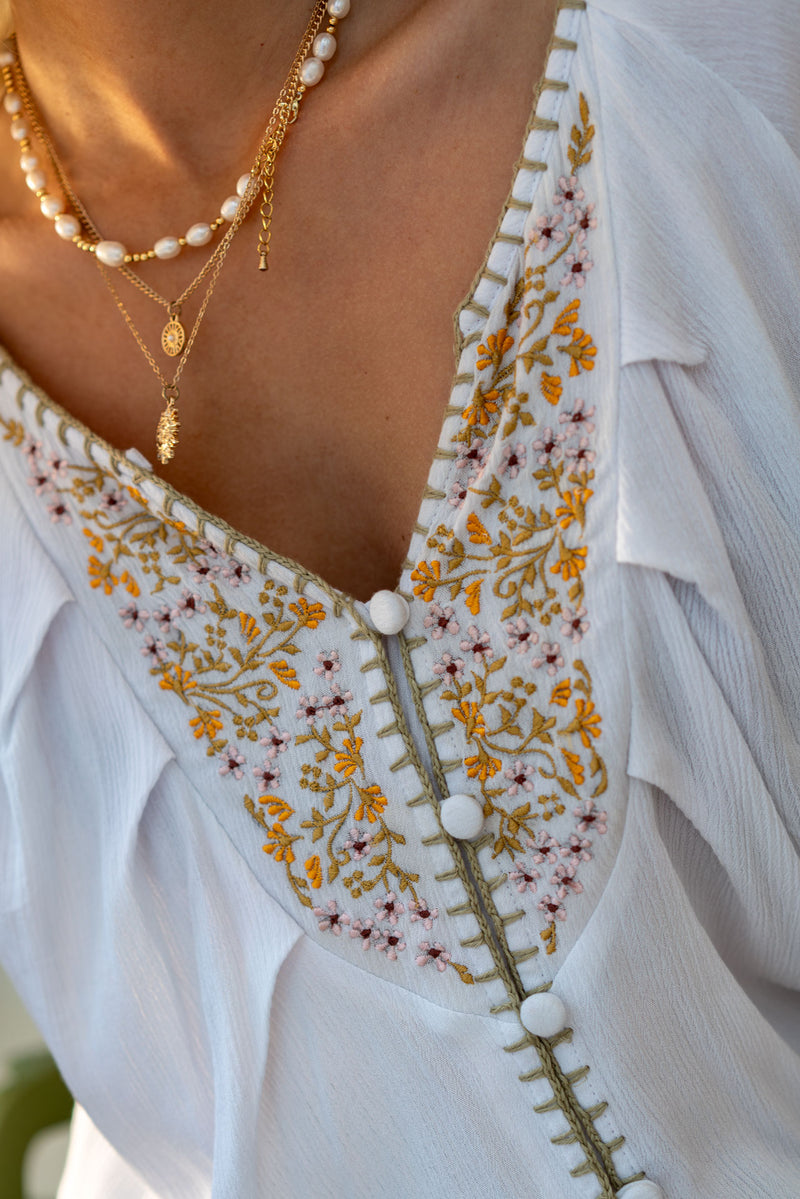 Lexi Embroidered Blouse