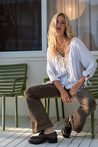 Lexi Embroidered Blouse