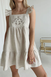 Oatmeal Elkie Swing Dress