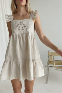 Oatmeal Elkie Swing Dress