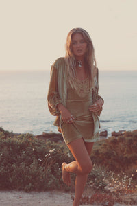 Hendrix Mini Dress - Olive